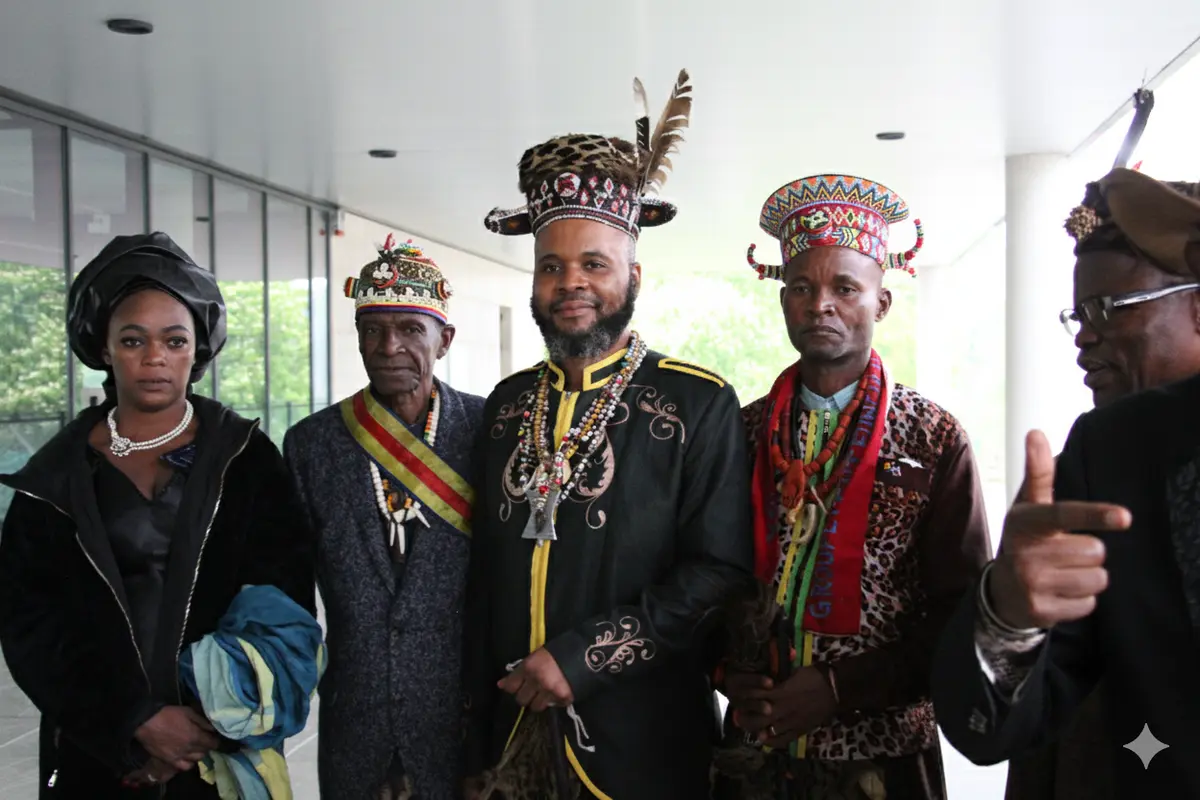 Demonstration against Racism before Tervuren Town Council
